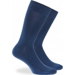 Walk Bamboo Ανδρικές Κάλτσες Ψηλές Navy Μπλε W304