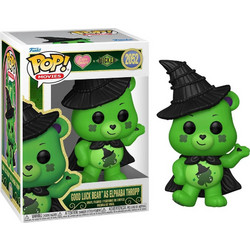 Funko Pop! Movies Care Bears X Wicked 2052 Good Luck Bear As Elphaba Thropp
