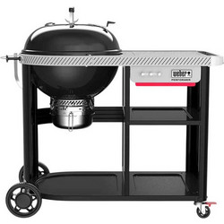Weber Performer Premium GBS Ανοξείδωτη Ψησταριά Κάρβουνου Στρογγυλή με Καπάκι και Ρόδες Επιφάνειας 57cm 1501966