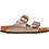 Birkenstock Arizona Δερμάτινα Γυναικεία Σανδάλια Ανατομικά Ροζ Χρυσά 1029439