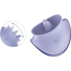 Satisfyer Tongue Dancer Flicking Vibrator Κλειτοριδικός Δονητής 6.8cm Μωβ