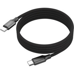 Ansmann Braided USB-C to USB-C 60W 1.2m Black 4013674218899