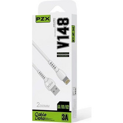 PZX V148 USB-A to Lightning Cable 2m White