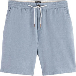 Scotch & Soda Ανδρική Βερμούδα Υφασμάτινη Γαλάζια 184345-410