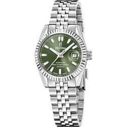 Festina Γυναικείο Ρολόι με Ασημί Μεταλλικό Μπρασελέ F20087/5