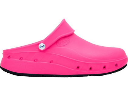 Scholl Professional Ultragrip Clog Σαμπό Black Fuschsia 0621172