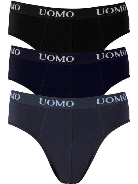 Uomo Ανδρικά Σλιπ Βαμβακερά 3Pack G-610-1-1659