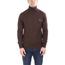 U.S. Polo Assn. Ανδρικό Πουλόβερ Ζιβάγκο Καφέ 42173003-169