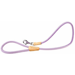 Ferplast Derby Λουρί Σκύλου Δερμάτινο 1.1m x 12mm Λιλά