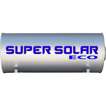 Super Solar Eco SDGE3130 Boiler Ηλιακού 130lt Glass Τριπλής Ενέργειας