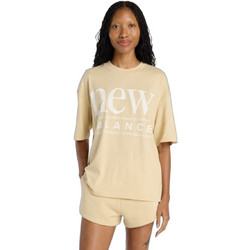 New Balance Reimagined Γυναικείο Αθλητικό T-Shirt Κίτρινο WT61U5F6-ABC