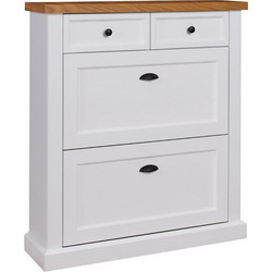 Possina Παπουτσοθήκη Ξύλινη Sveri M97.5xΠ27.5xΥ110cm 162419949