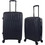 Playbags Collection PP2022 Σετ Βαλίτσες 2τμχ Καμπίνας & Μεσαία Navy Μπλε