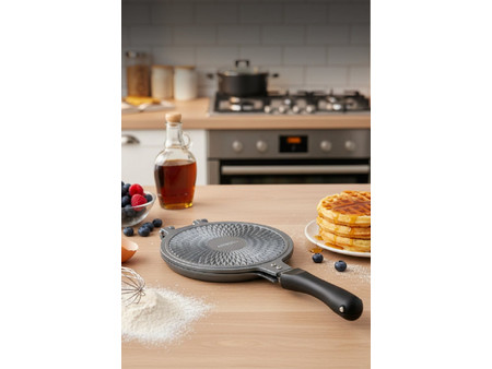 Stewe Home Διπλό Τηγάνι Pancakes Μαντεμένιο Αντικολλητικό Επίστρωση Γρανίτη 20cm STE-036291