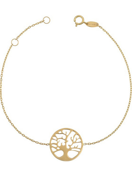 Million Diamonds Γυναικείο Βραχιόλι Αλυσίδα από Xρυσό 14K BRA15860