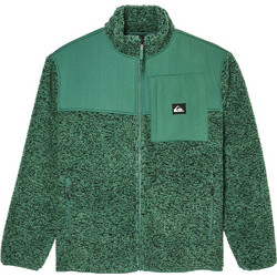 Quiksilver Ανδρική Ζακέτα Fleece με Φερμουάρ Πράσινη EQYPF03076-CRT0