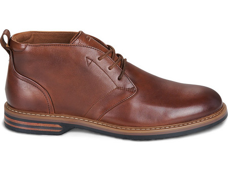 Clarks Aldwin 2 Ανδρικά Μποτάκια Δερμάτινα Καφέ 26320116
