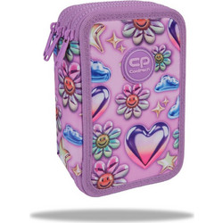 CoolPack Jumper Balloons Κασετίνα Γεμάτη με 3 Θήκες Λιλά F067970