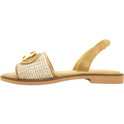 Gianna Kazakou Γυναικεία Σανδάλια Suede Μπεζ AM21.3019.SA.PK
