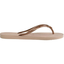 Havaianas Γυναικείες Σαγιονάρες Αντιολισθητικές Ροζ Χρυσές 4119517-0076