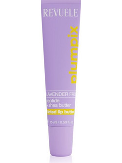 Revuele Plumpix Lavender Frost Silver Shimmer Lip Balm Tube με Χρώμα 15ml