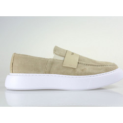 Ridge Ανδρικά Μοκασίνια Loafers Καστόρινα Μπεζ 903