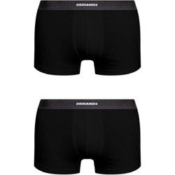 Dsquared2 Ανδρικά Σλιπ Βαμβακερά Μαύρα 2Pack DCX210070-001