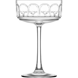 LAV Ποτήρι Κοκτέιλ Γυάλινo Κολωνάτο Archie 250ml 1730023