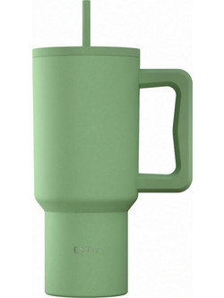 Estia Straw Tumbler XL Save The Aegean Pine 900ml