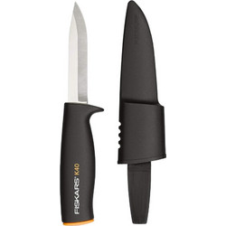 Fiskars K40 Μαχαίρι από Ανοξείδωτο Ατσάλι με Θήκη 22.5cm
