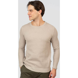 Rebase Ανδρική Πλεκτή Μπλούζα Μπεζ 252RKNIT-8036