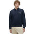 Calvin Klein Ανδρική Μπλούζα Polo Μακρυμάνικη Navy Μπλε LV04RG202G-CEF