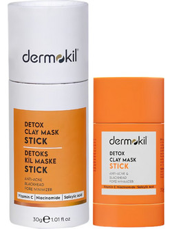 Dermokil Detox Μάσκα Προσώπου για Λάμψη με Άργιλο 30gr