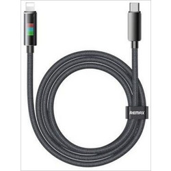 Remax CB06 Braided USB-C to Lightning Cable 1.2m Black
