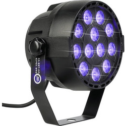 Light4me ABE00525 Φωτορυθμικό Προβολέας LED PAR DMX UV