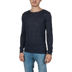Anerkjendt Ανδρική Πλεκτή Μπλούζα Navy Μπλε 9217224-BL