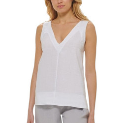 DKNY Γυναικείο Καλοκαιρινό Top Λευκό P2RA7L58-WHT