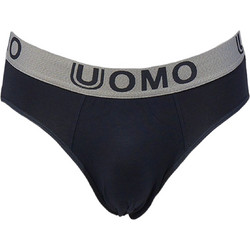 Uomo Ανδρικό Σλιπ Βαμβακερό Ανθρακί FY1921-24074