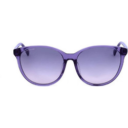 Longchamp LO611SA 501 Γυναικεία Γυαλιά Ηλίου Οβάλ Κοκάλινα Μωβ με Μωβ Φακό