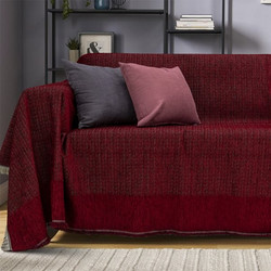 Lino Home Ριχτάρι Τριθέσιου Καναπέ 180x300 Malta Bordo