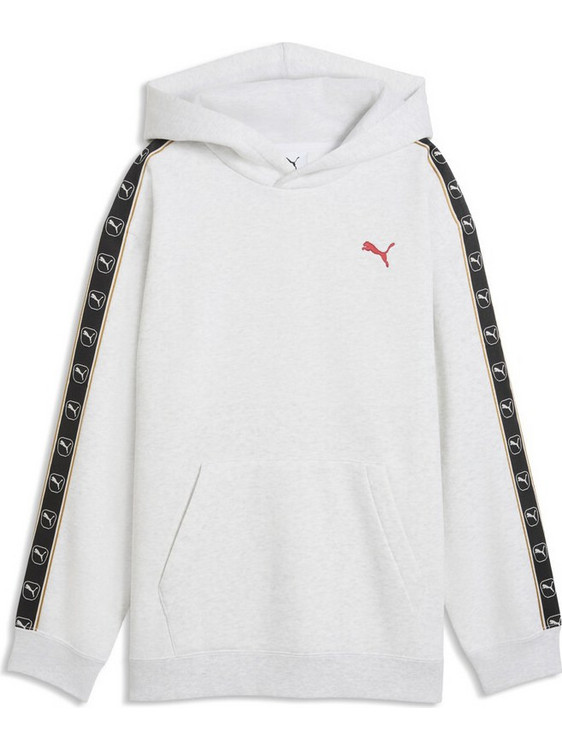 Puma Παιδικό Φούτερ με Κουκούλα Λευκό 695970-05