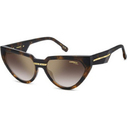 Carrera CA20S 086YK Γυναικεία Γυαλιά Ηλίου Cat Eye Κοκάλινα Ταρταρούγα με Καφέ Φακό