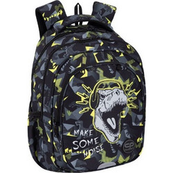 CoolPack Fast DinoPark Σχολική Τσάντα Πλάτης Δημοτικού Μαύρη F163966