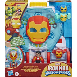 Hasbro Marvel Iron Man & His Awesome Friends Hall of Armour Φιγούρα Δράσης για 3+ Ετών