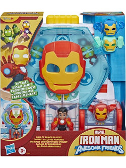 Hasbro Marvel Iron Man & His Awesome Friends Hall of Armour Φιγούρα Δράσης για 3+ Ετών