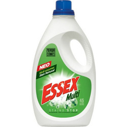 Essex Multi Υγρό Απορρυπαντικό Πλυντηρίου για Λευκά & Χρωματιστά 45 Μεζούρες 2.5lt