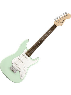 Fender Squier FSR Mini Ηλεκτρική Κιθάρα 3/4 ST Style με Μαγνήτες SSS & Ταστιέρα Maple Surf Green
