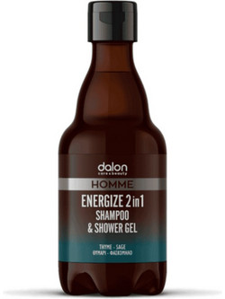 Dalon Homme Energize Σαμπουάν & Αφρόλουτρο για Επανόρθωση 300ml