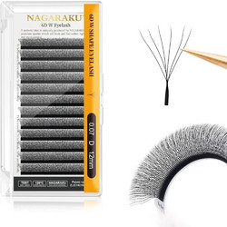 Nagaraku 6D Βλεφαρίδες Τουφάκια 0.07mm C 11mm 345669