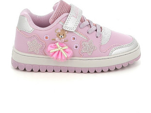 Lelli Kelly Mille Stelle Παιδικά Sneakers με Φωτάκια Ροζ Ασημί LKAL5710-CI01